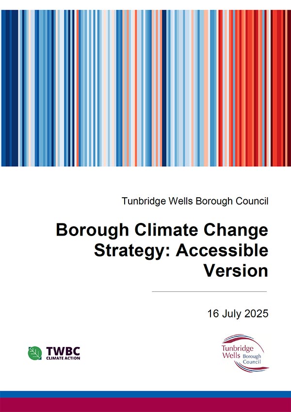 Borough Climate Change Strategy 2025 Accessible Version Cover Page