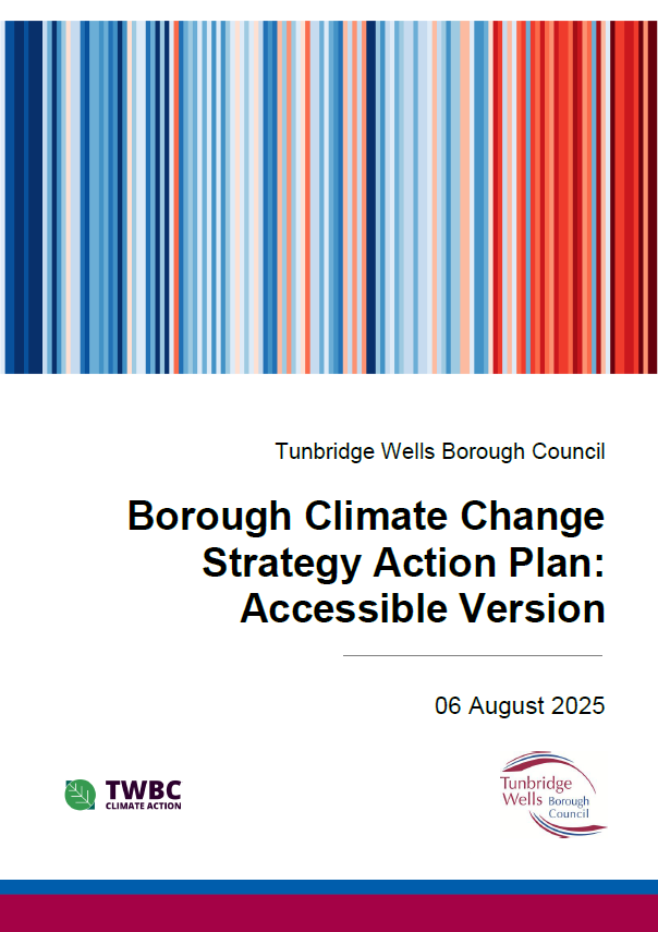 Borough Climate Change Strategy Action Plan Cover Page